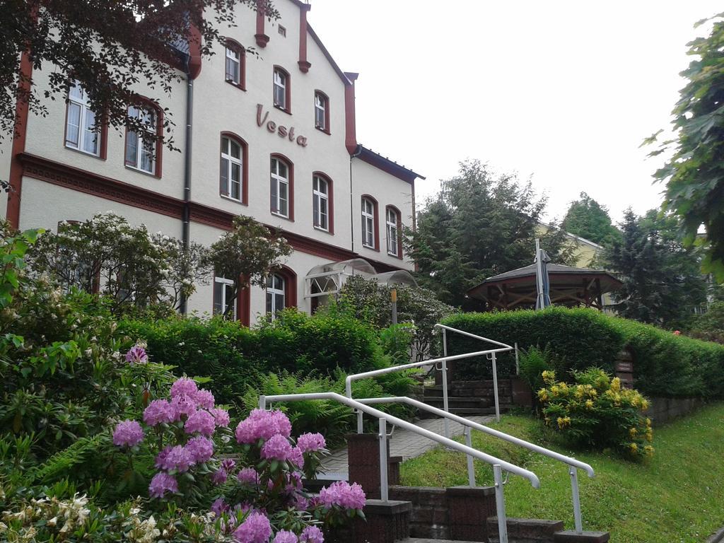 Hotel - Pension Vesta Bad Elster Kültér fotó